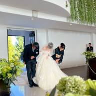 新婦の最後の準備