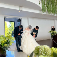 新婦の最後の準備