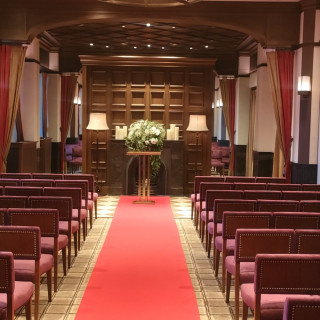 挙式会場です。