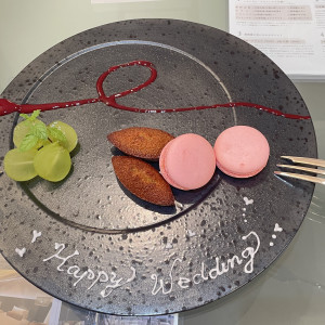 試食のデザート|767193さんのセント・ラファエロチャペル御堂筋の写真(2518137)