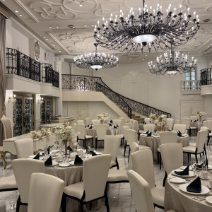 大きい方の披露宴会場
螺旋階段からの入場も可能|767216さんのカサ・デ・アンジェラの写真(2534104)