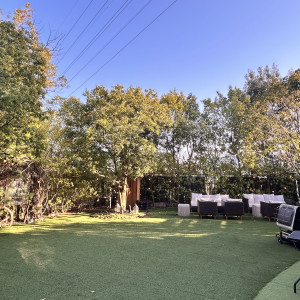 ガーデン挙式の庭|767268さんのAccord Herbe（アコールハーブ）●BRASSグループの写真(2520630)