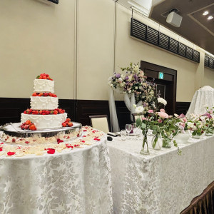 高砂装花・ケーキ|767297さんのオリエンタルホテル東京ベイの写真(2518473)