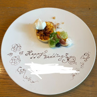 試食のデザートで出してもらったクリームブリュレ
