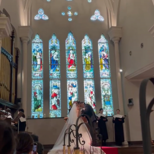 挙式の様子です。|767312さんのOSAKA St.BATH CHURCH(大阪セントバース教会)の写真(2518450)