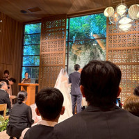 挙式中写真