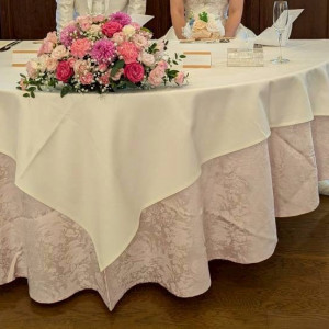 結婚式のテーブルです|767357さんのピアザ デッレ グラツィエの写真(2521562)