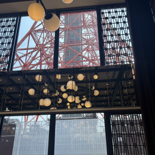 東京タワーがすぐ目の前