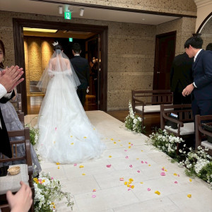 フラワーシャワーもできます。|767373さんのTHE KAWABUN NAGOYA（ザ・カワブン・ナゴヤ）の写真(2606685)