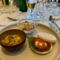 料理は全部美味しかった！花嫁は食べられないです！