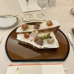 オプションで付けられる前菜。全部が美味しかった！|767513さんのホテルニューオータニ幕張の写真(2519720)