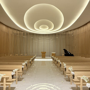 扉が開く前のチャペル|767516さんの東京會舘の写真(2544402)