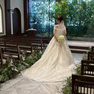 緑が素敵
白とよく合う|767532さんのInStyle wedding KYOTO/テイクアンドギヴ・ニーズウェディングの写真(2519877)