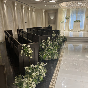 お花も選べる|767551さんのアンジェリオン オ プラザ 東京(Angelion au plaza TOKYO)の写真(2613917)