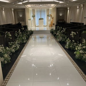 バージンロード|767551さんのアンジェリオン オ プラザ 東京(Angelion au plaza TOKYO)の写真(2613918)