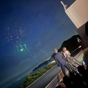 花火が綺麗|767597さんのHOTEL GREGES（オテルグレージュ）の写真(2520366)