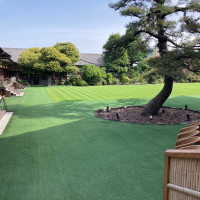 披露宴会場から見える庭園の様子です