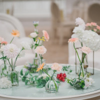 15000円の装花では物足りず100組み合わせて貰えました