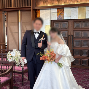 レトロなチャペルにウェディングドレスが映えます|767623さんのTHE CONDER HOUSE（ザ・コンダーハウス）の写真(2520561)