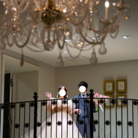 披露宴会場2階 大階段