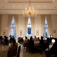 ガーデン扉からの入場シーン