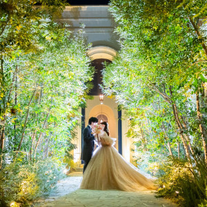 エントランス小道|767638さんのアーヴェリール迎賓館(姫路)/テイクアンドギヴ・ニーズウェディングの写真(2607440)