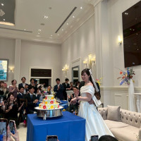 ケーキ入刀