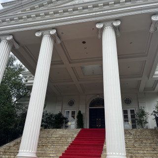 階段のバージンロードです。