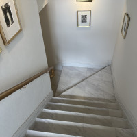 階段の絵画も素敵でした。