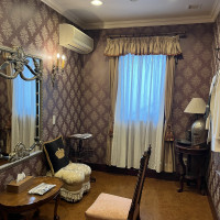 新郎が準備をするお部屋