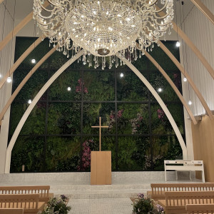 チャペルは明るさが自由自在に変えられます。、|767661さんのザ・ロイヤルダイナスティ大宮(THE ROYAL DYNASTY OMIYA)の写真(2529534)