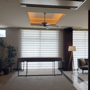 チャペル横の受付です。|767661さんのザ・ロイヤルダイナスティ大宮(THE ROYAL DYNASTY OMIYA)の写真(2529523)