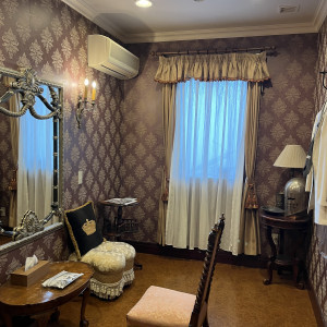 新郎が準備をするお部屋|767661さんのキャメロットヒルズの写真(2521209)