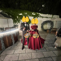 新郎新婦が最後おくりとどけてくれた写真です。