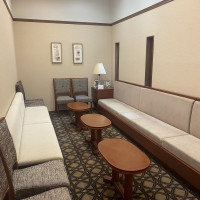 新郎新婦の親族の控室です。新郎用と新婦用の2部屋あります。