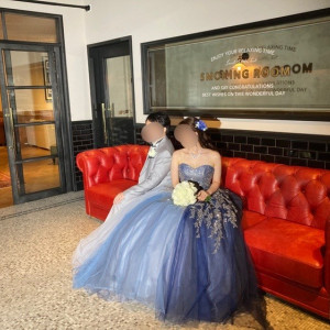 ゲストの待合スペースです。とてもおしゃれで、前撮りもできます|767685さんのInStyle wedding KYOTO/テイクアンドギヴ・ニーズウェディングの写真(2520932)