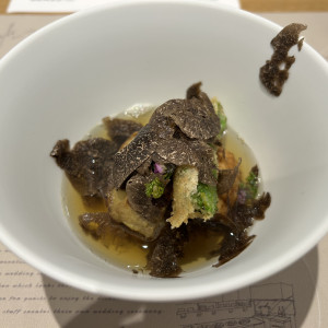 トリュフかけフォワグラのお茶漬け|767760さんのラピスコライユ ●BRASSグループの写真(2521375)