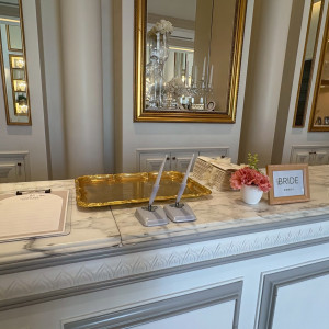 受付|767772さんのベイサイド迎賓館(長崎)/テイクアンドギヴ・ニーズウェディングの写真(2521405)