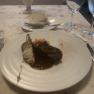 試食でいただいた牛肉ステーキです。