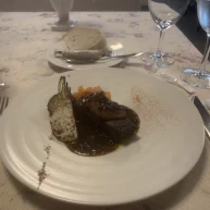試食でいただいた牛肉ステーキです。