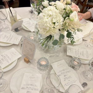 ゲストテーブル|767837さんのアーカンジェル代官山/テイクアンドギヴ・ニーズウェディングの写真(2521688)