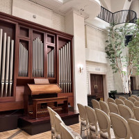 パイプオルガンです。綺麗な音色でした。