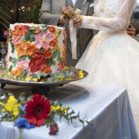 オリジナルデザインウェディングケーキ