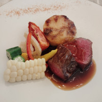 試食のお肉