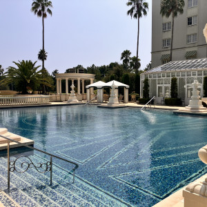 目の前に大きなプールがありました。|767933さんのグランドエクシブ浜名湖の写真(2523028)