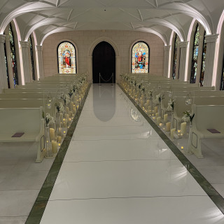 チャペル新郎新婦目線