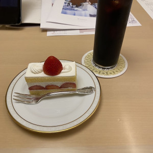 ケーキをだしていただきました|767962さんの東京會舘の写真(2522973)