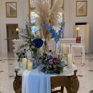 ロビーのお花