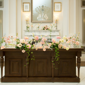 ピンクをメインにしました|767997さんのベイサイド迎賓館(長崎)/テイクアンドギヴ・ニーズウェディングの写真(2522344)