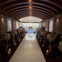 自然光が入る会場